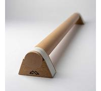 Foot Balance Beam - Tabla de equilibrio de madera de 100 cm para niños y adultos | Haya europea | Gimnasia, yoga y gimnasia