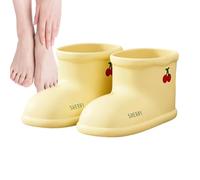 Foot Bath Basin - 10.24 Inch PVC | Shoe Soak | Massage Foot Tub | Relaxing Home Spa Feet Care For Bedroom Bathroom Living Room Indoor & Outdoor Use