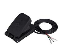 Foot Brake Pedal Accelerator Throttle Speed Control for Electric Bikes Scooters ATV Black EVGATSAUTO