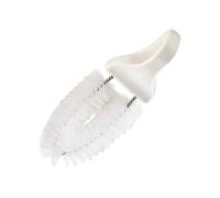 Foot Cleaning Brush - Ergonomic Handle Toe Scrubber for Bathing Care | Body with Soft Bristles, Flexible Bristle Head, Pedicure Cleaning Tool for Daily Hygiene Travel Salon Spa Use