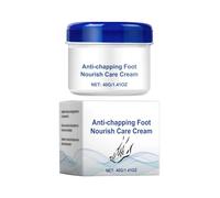 Foot Cream 40g, Anti Drying Heel Lotion, Natural Nourishing Moisturizer, Repair Formula for Men Women Elderly, Ideal at Heels Elbows Knees, Post Shower Skincare, Easy to Use
