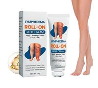 Foot Cream - 50g Roll On Leg Balm Fast Absorbing | Natural Non Greasy Skin Cream Soothing Massage Care for Women, Men, Knee, Ankle, Foot Relaxation or Daily Moisturizing Relief