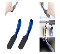 Foot File, Nanoglass Foot File, And To Hard Skin And Dead Skin Foot Scrubber, Wet And Dry Feet Callus Remover For Feet, Lightweight Foot Scrubber(Blue-2)