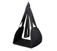 Foot Hammock - 17,93 pulgadas Airplane Foot Rest | Oxford Cloth Travel Fooț Sling - Adjustable Foldable Fooț Support for Plane Train Bus Office Reducing Leg Pressure and Improving Travel Comfort