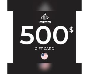Foot Locker Gift Card 500 USD Key - UNITED STATES