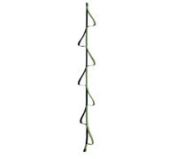 Foot Loop Ascender - Escalera de cuerda de escalada, resistente de 7 escalones, ayuda de ascender duradera, herramienta de escalada en roca de rescate de espeleología, equipo de escalada de seguridad