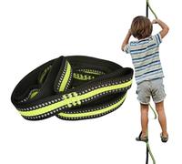 Foot Loop Ascender - Ladera de Auxiliar de Escalada | Ascender de Cuerda de Gancho de Acero Inoxidable | Correa multipropósito de 7 Pasos para Suministros para Botes de Bote, escalado