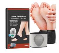 Foot Massage Pad, Compression Relief Foot Massager, Comfortable Breathable Design, Soft Wearable Support 2.36x3.94 inches, Lightweight Flexible Fit, 2-Pack Black, For Home Travel
