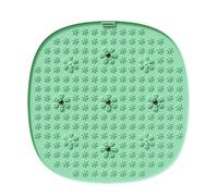 Foot Massager Mat, Foot Pressure Point Pad, Ergonómico Reflexology Mat, Petal Texture Round Non-Slip for Muscle-Relaxing Spa Athlete Toe Elderly, Rubber Magnet 21.65x21.65x0.39 pulgadas