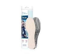 Foot Morning - Alu-Star Plantillas Aislantes para Invierno (1 Par), 3 Capas Aluminio, Espuma Polietileno y Lana 100%, Plantillas Multicapa Uso Interior y Exterior en Temporadas Frías, Unisex (44 EU)