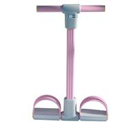 Foot Pedal Resistance Band - 6-Tube Elastic Yoga,Strap Pedal Puller, Adjustable Exercise Expander | Multifunctional Bodybuilding Fitness Equipment with LED Display For Arms Waist Legs