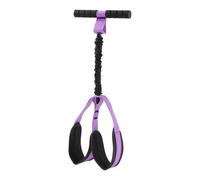 Foot Pedal Resistance Band, 82x25.5cm Adjustable Multifunctional Latex Fitness Equipment with Handles, 50-100 lbs for Full Body Indoor Gym Training