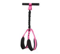 Foot Pedal Resistance Band, 82x25.5cm Adjustable Multifunctional Latex Fitness Equipment with Handles, 50-100 lbs for Full Body Indoor Gym Training