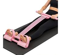 Foot Pedal Resistance Band | Elastic Stretching Band For Leg, Arm and Core Exercises | Home Workout, Full Body Strength Training Cord, Fitness Exercise Pull Rope