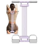 Foot Pedal Resistance Band - Multifunction Adjustable Band with Handle, Home Yoga and Fitness Equipment, Full Body Exercise Tool for Gym Strength Training, Indoor Outdoor Stretching, Abdominal Core, A