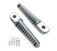Foot Pegs Mount Bracket, Atv Motorcycle Pedal Rest, Heavy Duty Anti Slip Design, Durabled Steel Construction for Off Road Riding Bikes Dirtbike Outdoor Use, 1 Set