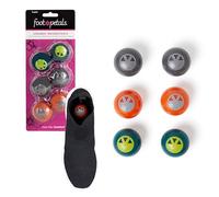 Foot Petals Sneaker Deodorizers - Freshener Balls For Shoes, Gym Bags, Lockers, or Drawers, 3-Pack, Neutral
