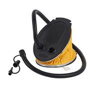 Foot Pump Air Inflator High Volume Portable Large Size Inflator Pump for Inflatable Boats Beds Swim Rings Floating Mats Water Supplies Black Yellow Plastic