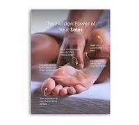 Foot Reflexology Massage Poster Pressure Points Chart For Relaxation Canvas Wall Art(Unframed,16x24inch(40x60cm))