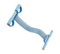 Foot Resistance Bands With Handles - 21.6 Inches 10 Tube Tension Rope, Adjustable Exercise Trainer | Pedal Pull Band, Portable Core Workout Equipment, Elastic Stretch Fitness Tool For Home Gym, Yoga A