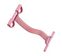 Foot Resistance Bands With Handles - 21.6 Inches 10 Tube Tension Rope, Adjustable Exercise Trainer | Pedal Pull Band, Portable Core Workout Equipment, Elastic Stretch Fitness Tool For Home Gym, Yoga A