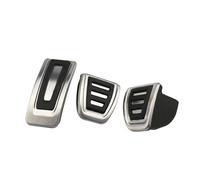 Foot Rest Pedal Cubierta Para A4 B9 Para A5 F5 2016-2023 LHD Sedan Avant Sport Gas Freno Reposapiés Cubierta Pedal Pedales Coche Acero Inoxidable(3Pcs MT)