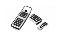 Foot Rest Pedal Cubierta Para A4 B9 S4 Para A5 F5 RS4 2016~2019 2018 Pedales De Reposapiés Tapas Pedal Cubierta Freno Combustible Coche Acero Inoxidable