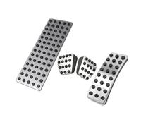 Foot Rest Pedal Cubierta Para Benz AB para CLA para GLA ML GL Clase R W176 W245 W246 W251 W164 W166 X164 X166 C177 cubierta de Pedal deportivo acero(MT 4PCS)