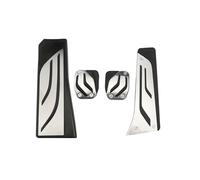 Foot Rest Pedal Cubierta Para BMW Para X3 F25 2011-2017 Para X4 F26 2014-2017 LHD Freno Embrague Pedal Muerto Cubierta Almohadilla Reemplazar Pedales(MT With Rest)