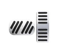 Foot Rest Pedal Cubierta Para BYD ATTO 3 2022 2023 2024 2025 Piezas De Repuesto Pedales Freno Coche 1 Juego Pedal Acelerador Aleación Aluminio(Silver)