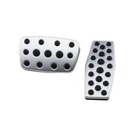 Foot Rest Pedal Cubierta Para Cruze Sedan Para Opel Para Mokka 2013-2015 Para Insignia Pedal Apoyo Para Coche Combustible Embrague MT/AT Pedales(AT without Rest)