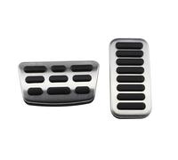 Foot Rest Pedal Cubierta Para Hyundai Para Elantra Para I30 Para Kona 2017-2021 Pedal De Freno Gas Acero Inoxidable Cubierta Pedales Coche Ceed(AT)