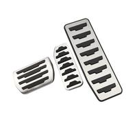 Foot Rest Pedal Cubierta Para Range Para Rover Para Evoque Para Land Discovery Sport Para Jaguar E-pace Protector Para Pedales Freno Acelerador Coche(3Pcs AT with rest)