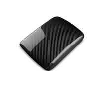 Foot Rest Pedal Cubierta Para Subaru Para WRX Para STI 2022-2024 Pegatina Fibra Carbono Dura Real Cubierta Apoyabrazos Trasero Coche Embellecedor Interior(Black)