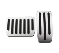 Foot Rest Pedal Cubierta Para Tesla Para Modelo Para SX ModeloS ModelX 2012-2022 Pedales De Freno Gas Acero Inoxidable(2Pcs AT)