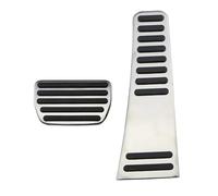 Foot Rest Pedal Cubierta Para Volvo 2016 2017 2018 2019 2020 2021 AT Almohadillas Pedales Acero Inoxidable Cubierta Pedal Coche(AT without rest)