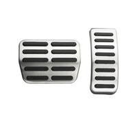 Foot Rest Pedal Cubierta Para VW Para Polo 9N 6R Para Bora Para Golf MK4 IV Cubierta De Pedal Coche Acero Inoxidable(AT)