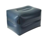 Foot Rest, Seat Leg Rest Pillow, Inflatable Comfort Adjustable Height Easy Inflate Quick Deflate Travel Essential Airplane Friendly Car Compatible, Foot Cushion for Airplane, Flights, Long Trips