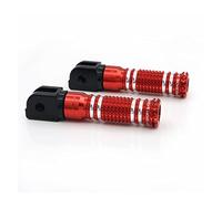 Foot Rests Para MT10 MT25 MT125 MT03 MT07 Para TRACER Para Yamaha XSR 700 900 Para YZF R3 R125 Para TDM XVS950 BT1100 Pedales Reposapiés Delanteros Y Traseros(rojo)