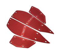 Foot Rests Para Yamaha XMAX 300 Para 400 Para 250 Para 125 2017 2018 X MAX Reposapiés Almohadillas Pedal Placa Pedales(5)