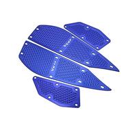 Foot Rests Para Yamaha XMAX125 250 300 400 2017-2019 Para XMAX Modificado CNC Motocicleta Alfombrillas De Aluminio Para Pies Reposapiés Placa Pedal(2)