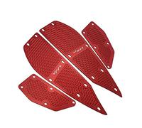 Foot Rests Para Yamaha XMAX125 250 300 400 2017-2019 Para XMAX Modificado CNC Motocicleta Alfombrillas De Aluminio Para Pies Reposapiés Placa Pedal(1)