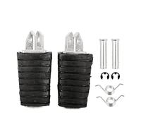 Foot Rests Para Yamaha XV125 Para VIRAGO 250 535 125 400 XV250 XV400 XV500 XV535 Clavijas Para Reposapiés De Pedal De Reposapiés Delantero De motocicleta