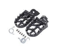 Foot Rests Para Yamaha YZ 85 125 250 YZ250F YZ426F YZ450F YZ250X YZ250FX YZ450FX WR250F WR400F WR426F Reposapiés De Pedal Clavija CNC Para Motocicleta(Negro)