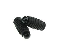 Foot Rests Para Yamaha YZF R1 R15 R6 R25 R3 MT03 MT09 MT07 Para TRACER Para YBR 125 XJ600 6mm Motocicleta CNC Reposapiés Palanca Cambio De Marchas Pedal Clavija(Negro)