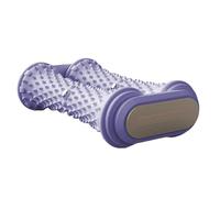 Foot Roller Massager, Spiky Plantar Fascia Tool, Portable Design, Muscle Relaxation Aids for Gym, Travel, Home Use, Athletes and Elderly, 285g, Blue, Pink, Purple