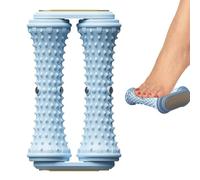 Foot Roller, Yoga Plantar Fascia Massager, Portable Spiky Roller for Athlete Recovery, Gym Relajation, Travel, Home Use, Elderly Care, Stress Relief, Sturdy and Easy to Use