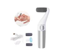 Foot Scraper Electric Callus Remover, Foot Care Pedicure, Professional Foot Scrubber Pedicure Tools with 2 Rollers for Cracked Heels, Dead Skin, Manic