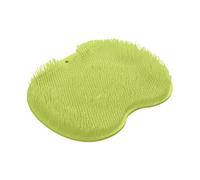 Foot Scrub Mat, Non-Slip Back Bath Wash Pad, Portable Gentle Massage Hygiene Tool Suction Cup Bathroom Scrubber Rug on Arms, Feet Care Ideal for Women and Men