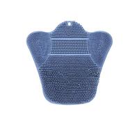 Foot Scrubber Mat, Silicone Foots Scrubber, Wall Mount Suction Cup Pad, Gentle Deep Cleaning Tool for Men, Women, Heel Care, Dead Skin Removal, Bath Accessories, 12.6x12.2x1.3 inches